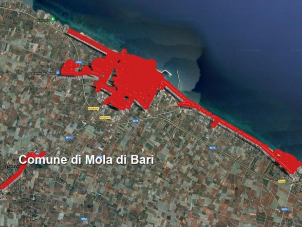 Efficientamento energetico e riqualificazione della pubblica illuminazione di Mola di Bari